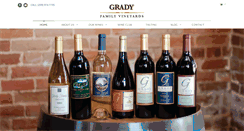 Desktop Screenshot of gradywine.com